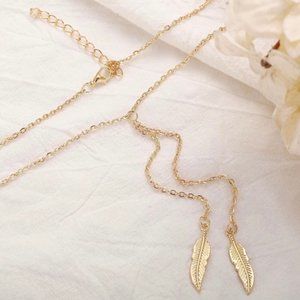 Gold Leaf Necklace
